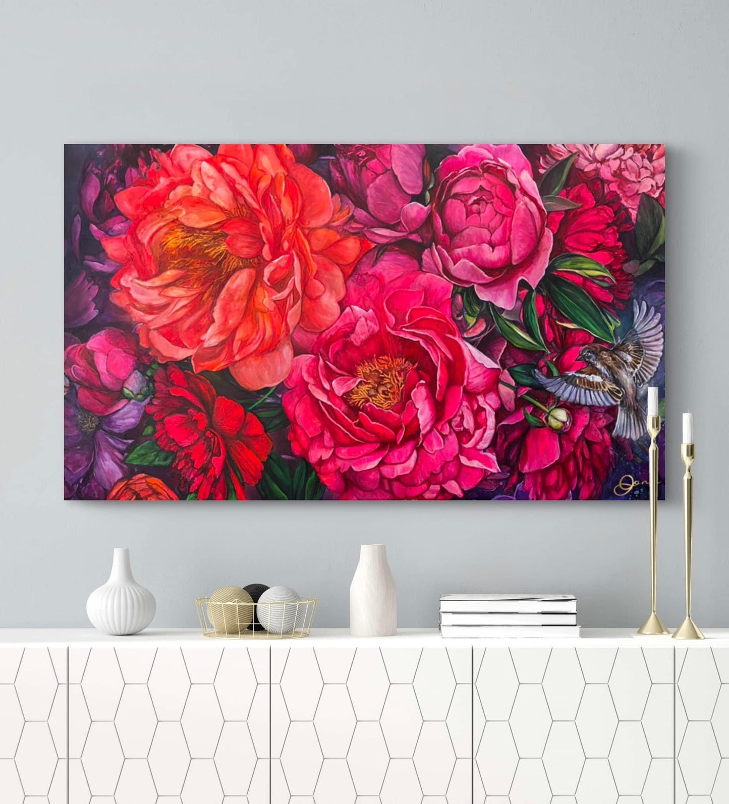 She is Brave - Canvas Print