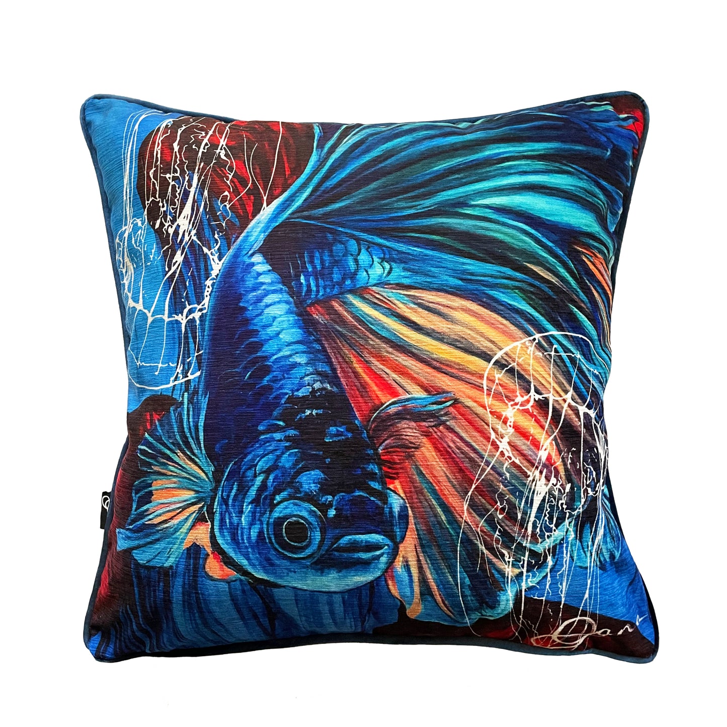 Aqua Scatter Cushion