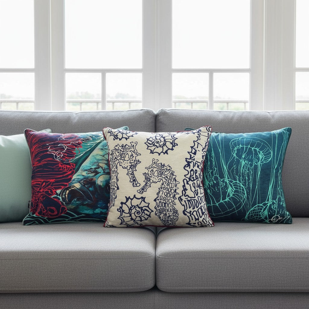 Crystal Scatter Cushion