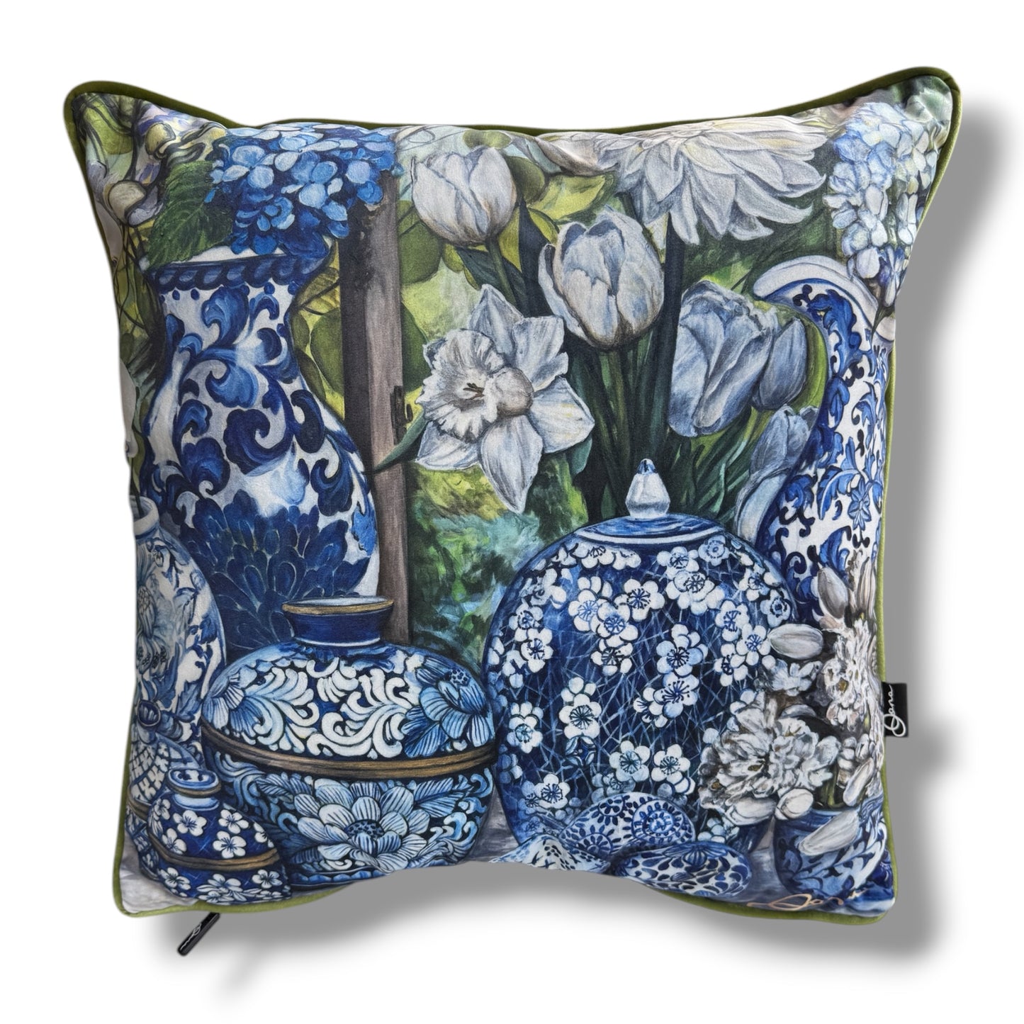 Prayers in Porcelain – scatter cushion