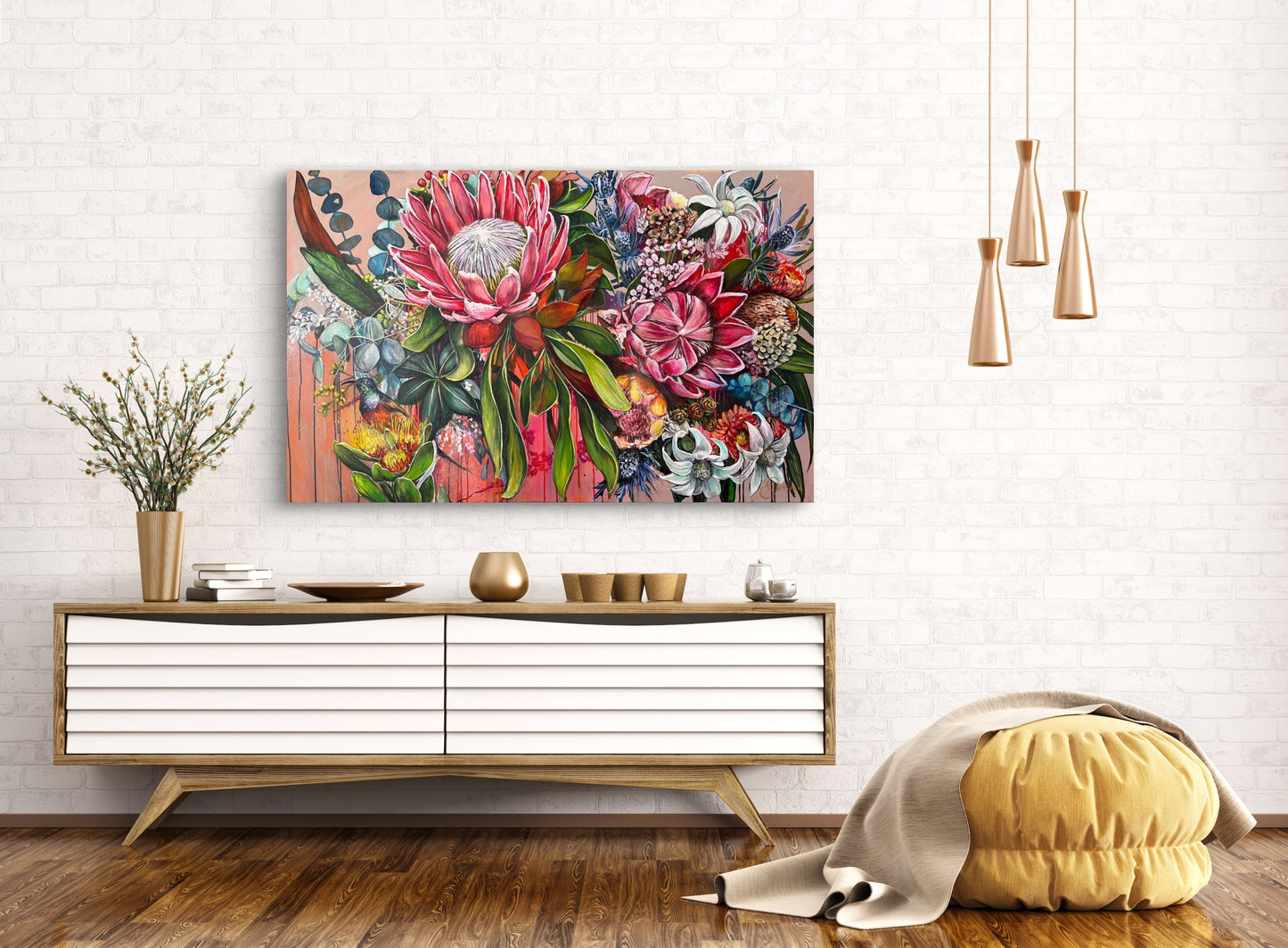 The Garden Before Time Canvas Print