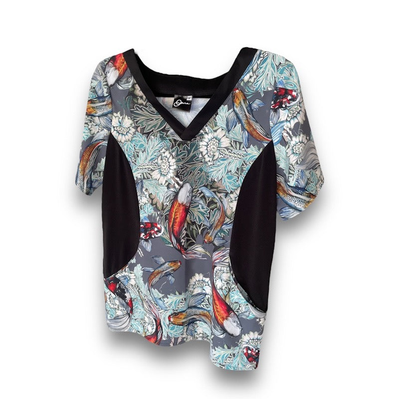 Samurai Ladies Scrub Top