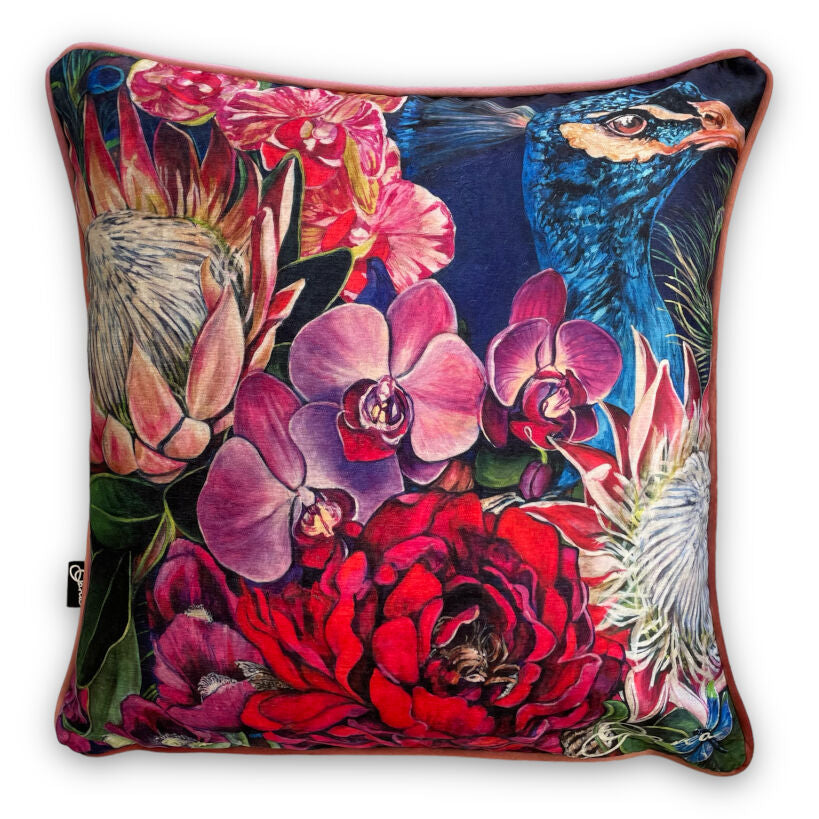 Jewel coloured cushions sale