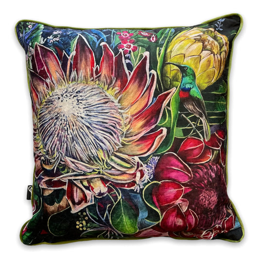 The Sunbird – scatter cushion