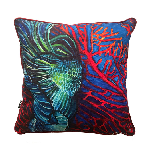 Coral Scatter Cushion