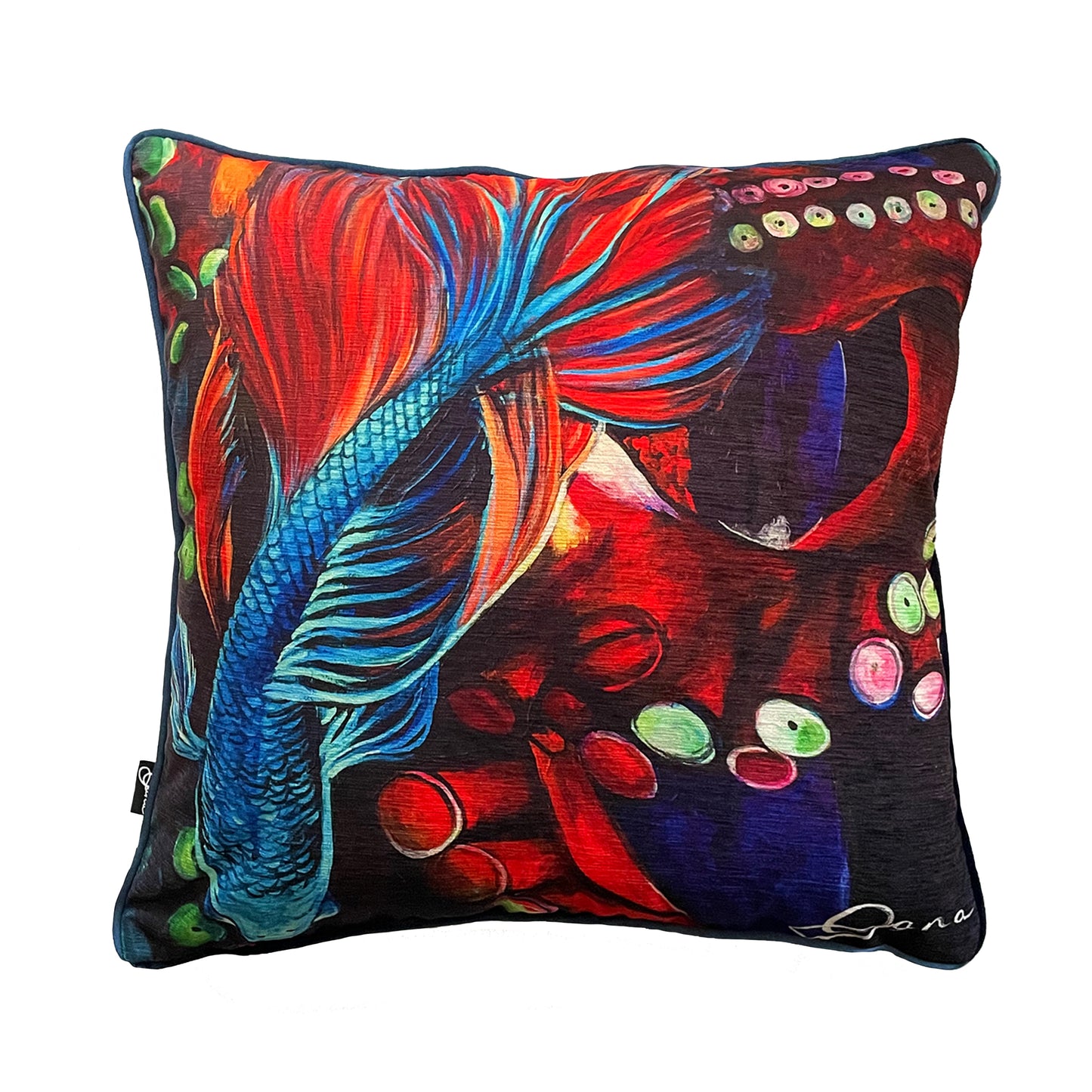Dark Water Scatter Cushion