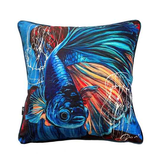 Aqua Scatter Cushion