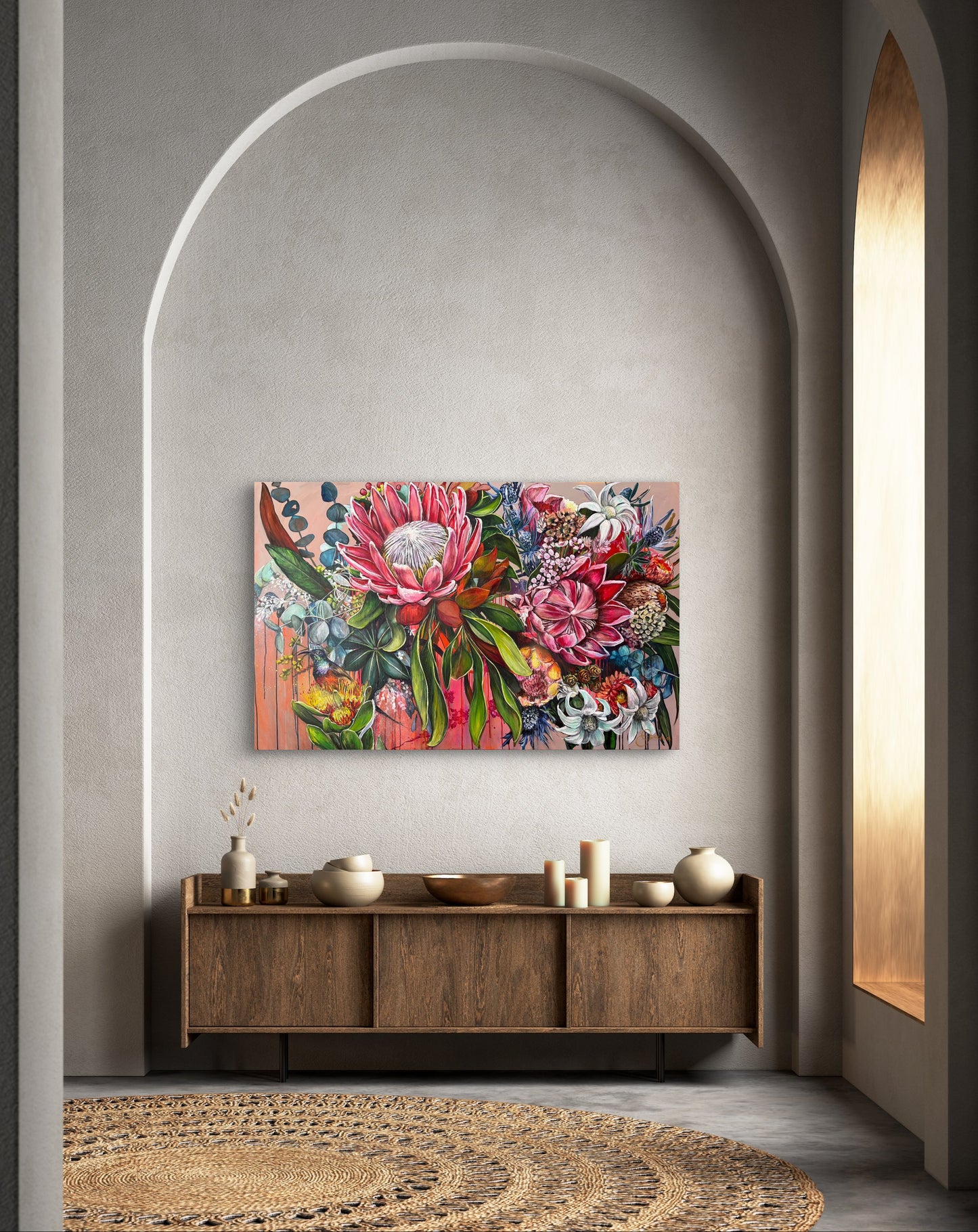 The Garden Before Time Canvas Print