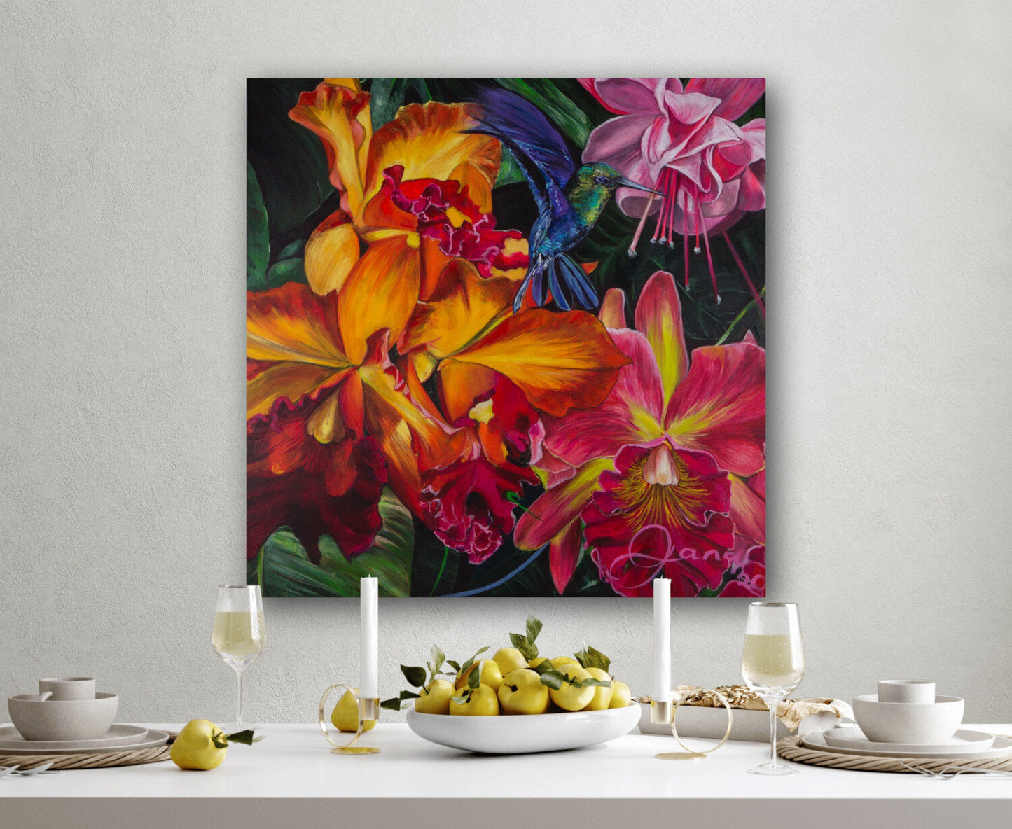 Life is Beautiful Canvas Print